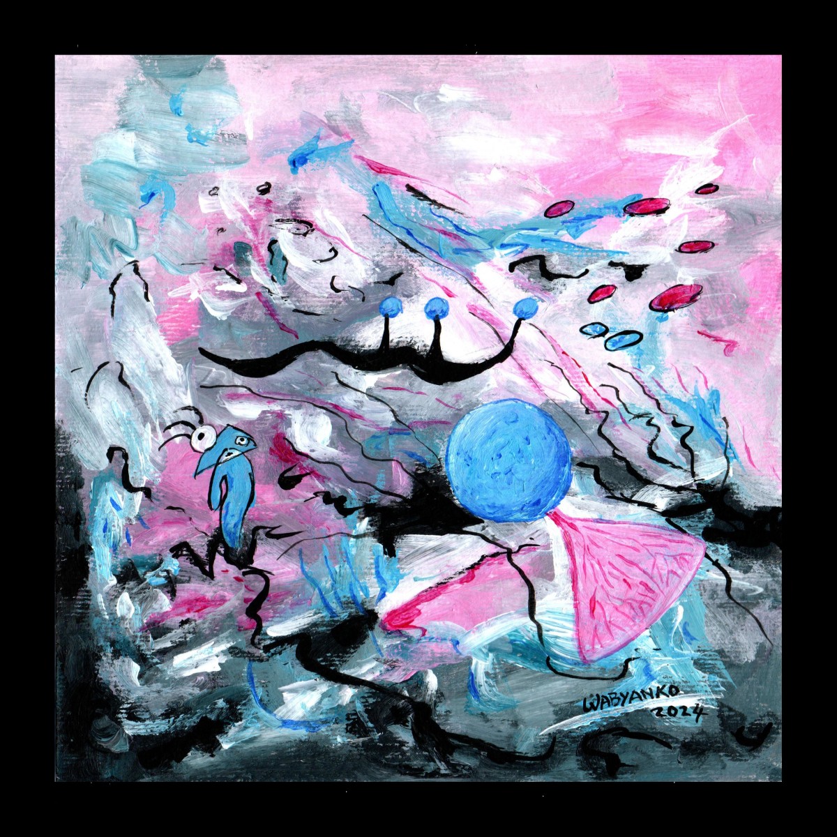 Respire abstrait, de Wabyanko The Art Cycle
