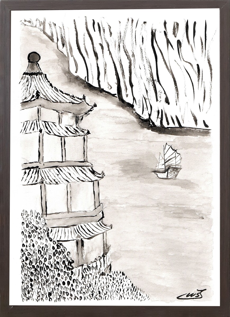 Voyage en Asie, de Wang Se Jun The Art Cycle