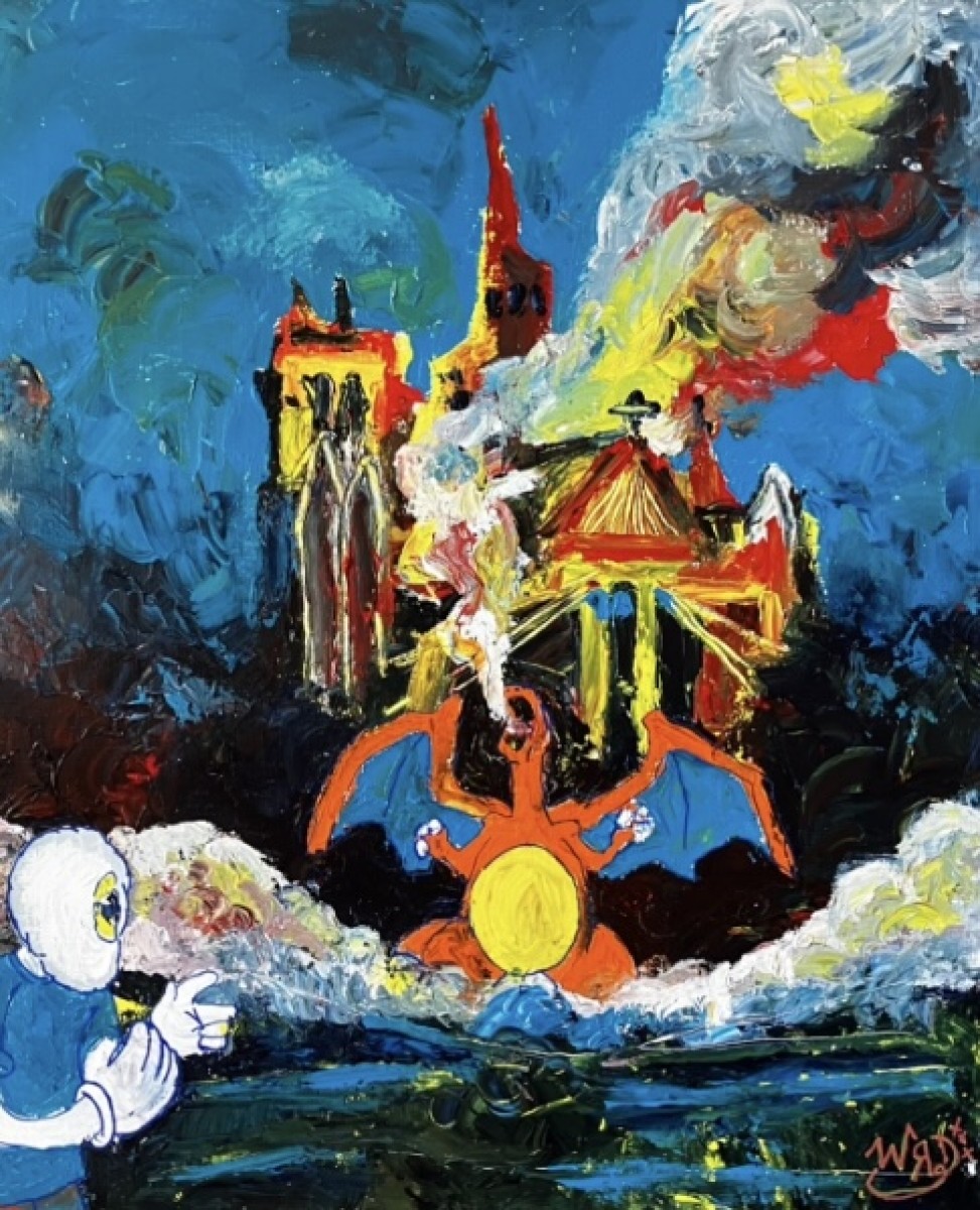 This Dracaufeu is on fire, de WRD The Art Cycle