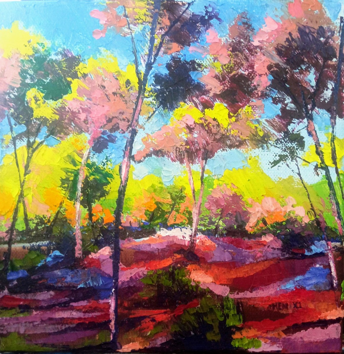 xichen pineforestatsunset theartcycle photo_principale 607147226.jpeg The Art Cycle